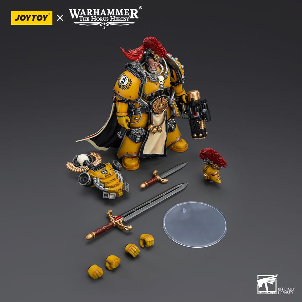 Warhammer The Horus Heresy Actionfigur 1/18 Imperial Fists Legion Praetor with Power Sword 12 cm