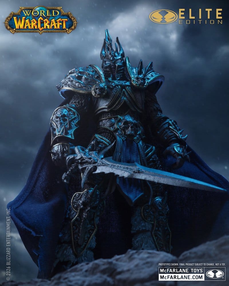 World of Warcraft The Lich King Elite Deluxe Actionfigur 18 cm PRE-ORDER