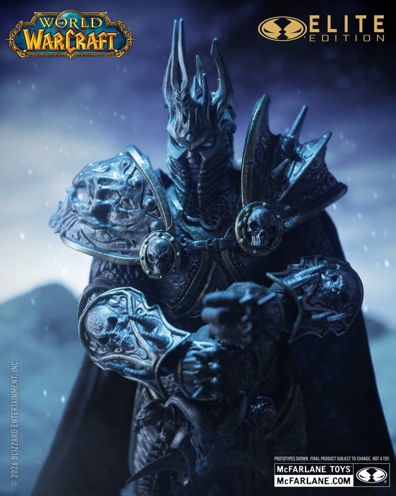 World of Warcraft The Lich King Elite Deluxe Actionfigur 18 cm PRE-ORDER