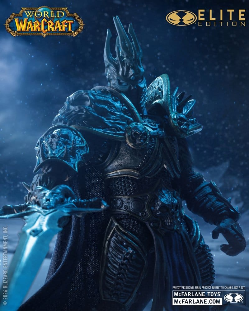 World of Warcraft The Lich King Elite Deluxe Actionfigur 18 cm PRE-ORDER