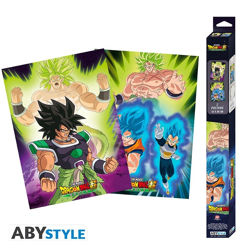 Dragon Ball Broly - 2 Chibi Poster Set 52x38
