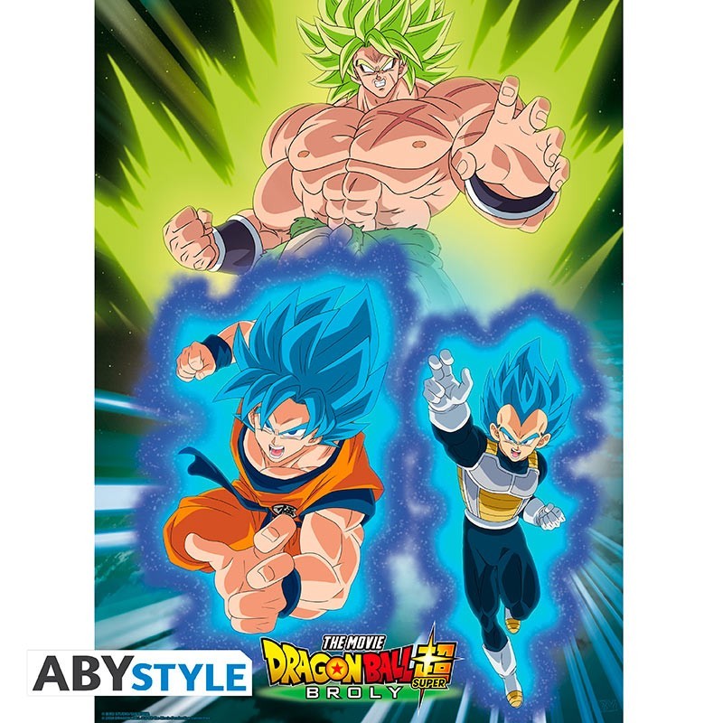 Dragon Ball Broly - 2 Chibi Poster Set 52x38
