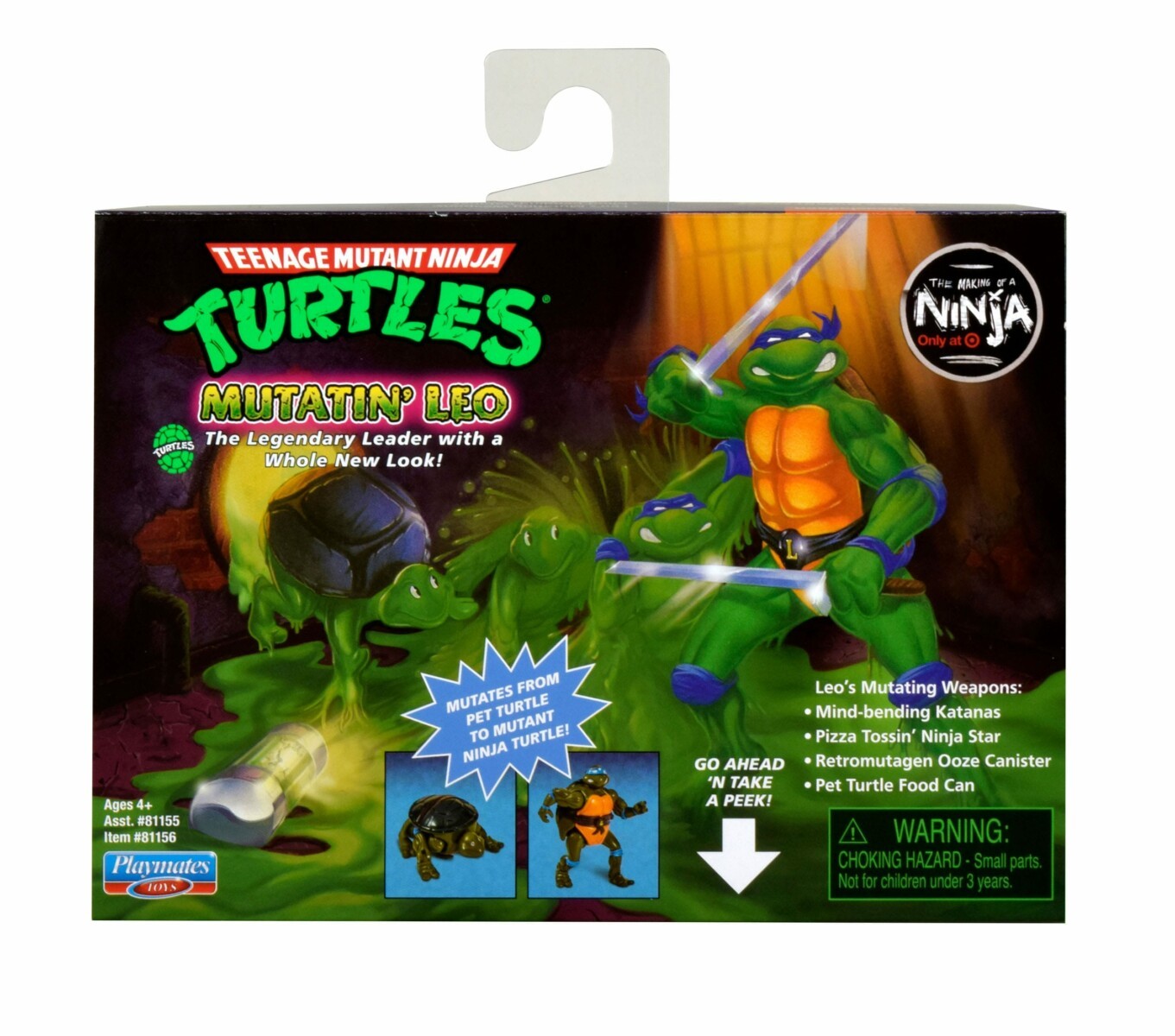 Teenage Mutant Ninja Turtles Actionfigur Classic Mutatin' Leonardo