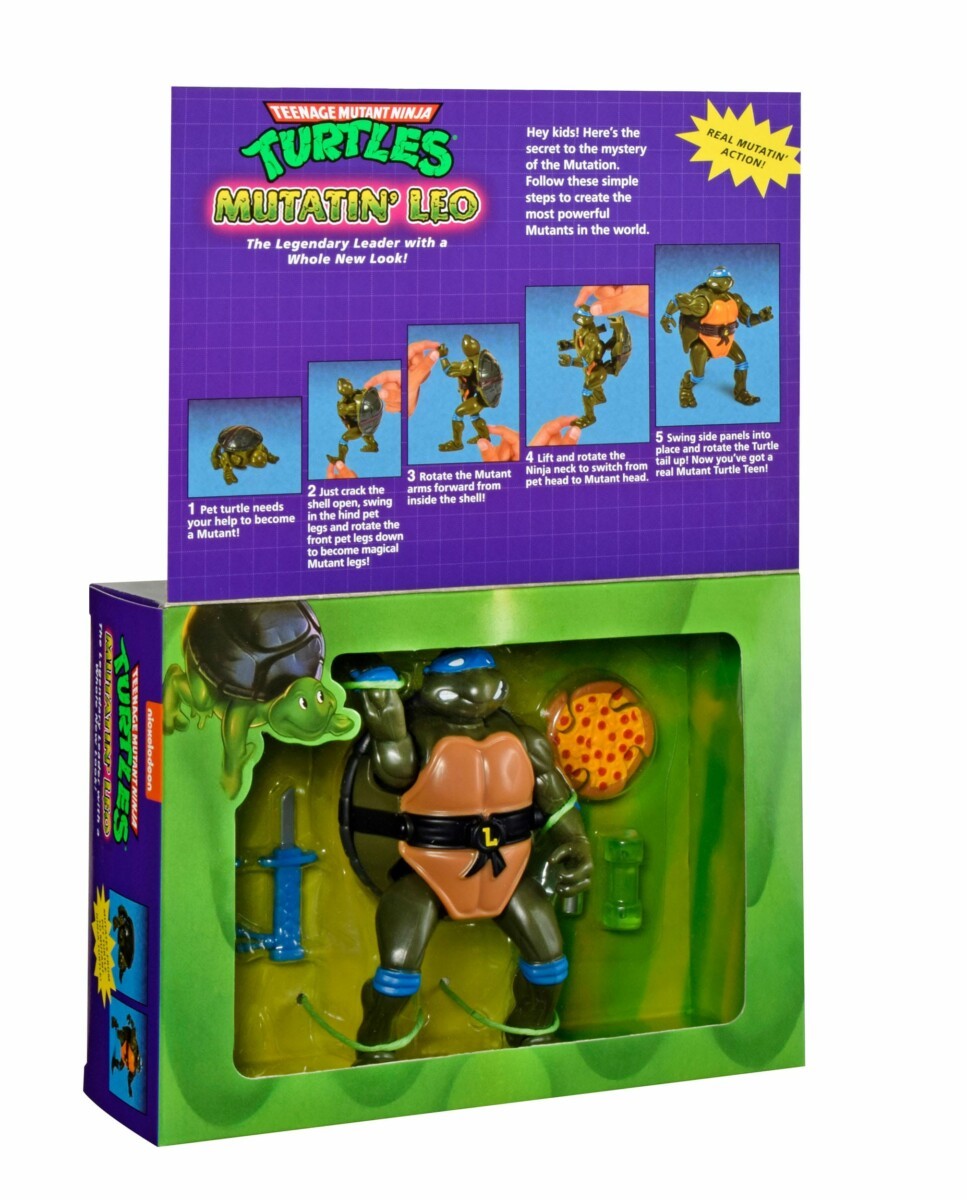 Teenage Mutant Ninja Turtles Actionfigur Classic Mutatin' Leonardo