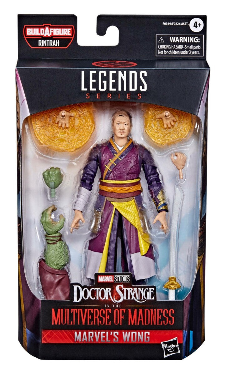 Doctor Strange in the Multiverse of Madness Marvel Legends Series Actionfigur 2022 Marvel's Wong 15 cm