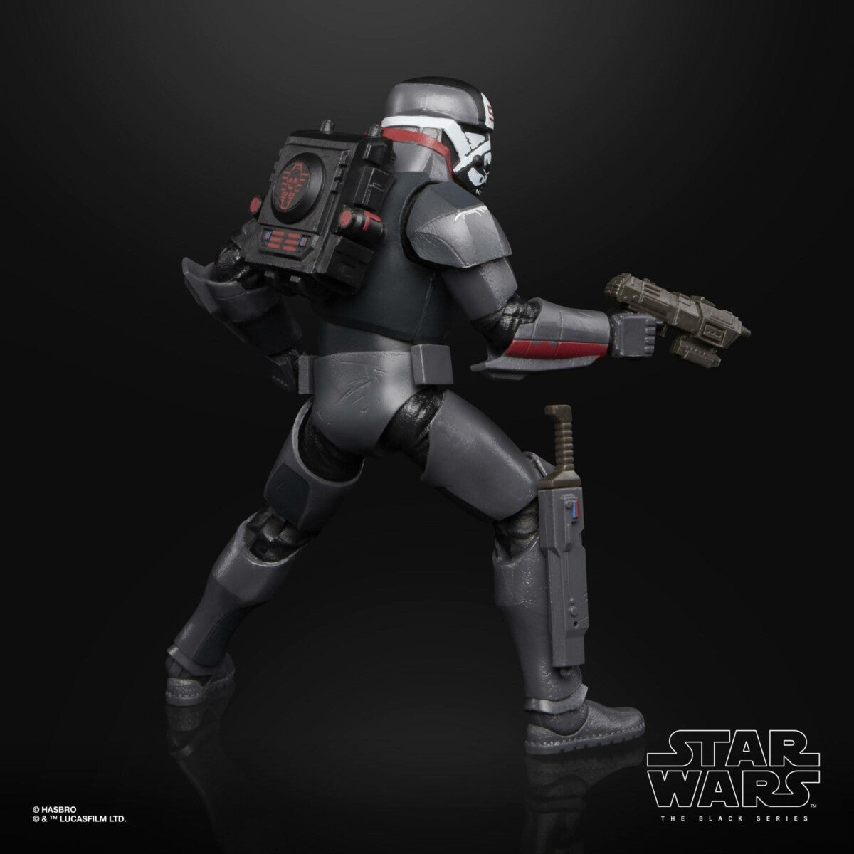 Star Wars The Bad Batch Black Series Deluxe Actionfigur 2021 Wrecker 15 cm Ein Klebestreifen der Verpackung (unten) durchgerissen