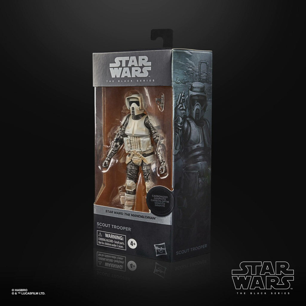 Scout Trooper Star Wars The Mandalorian Black Series Carbonized Actionfigur 2021  15 cm