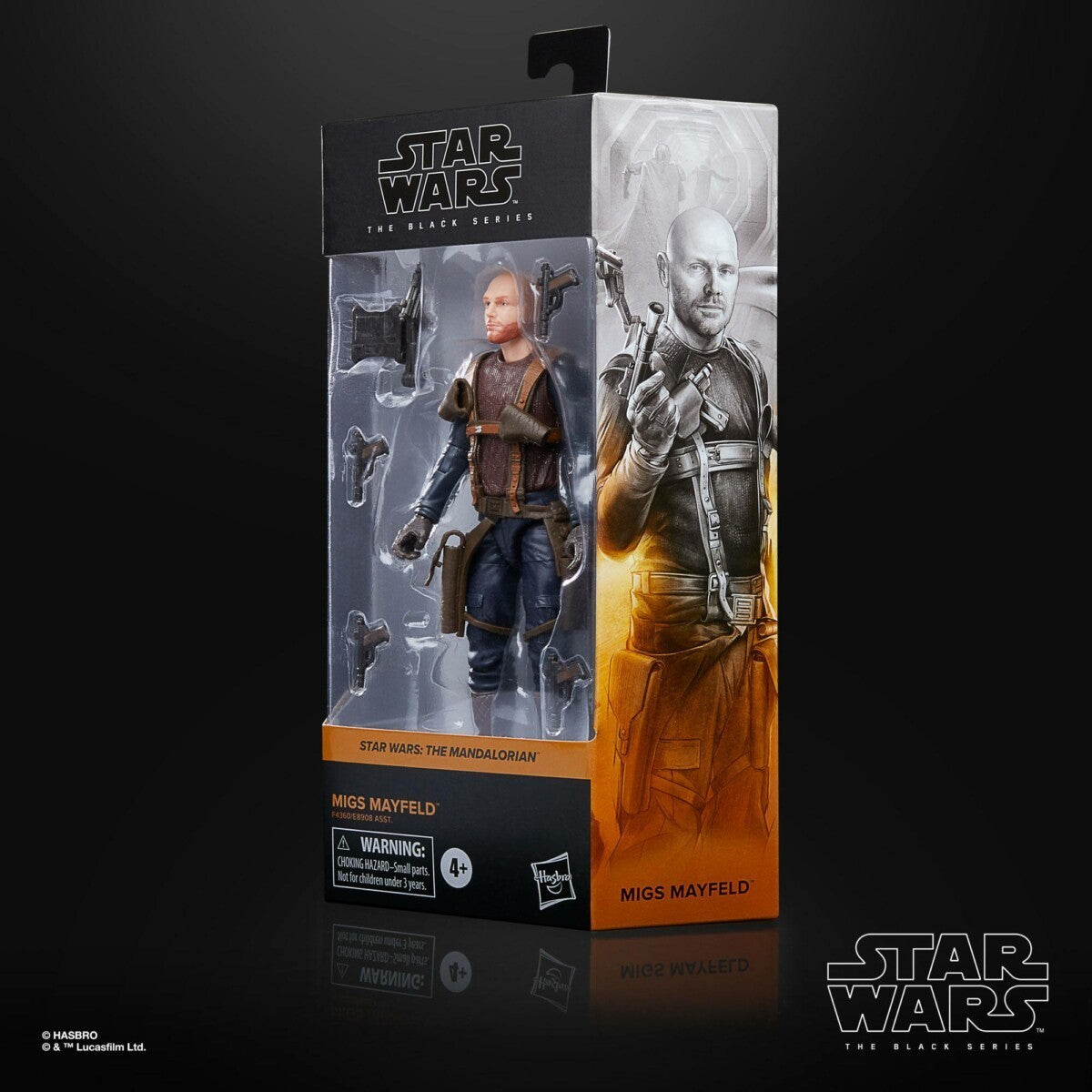 Star Wars: The Mandalorian Black Series Actionfigur Migs Mayfeld 15 cm