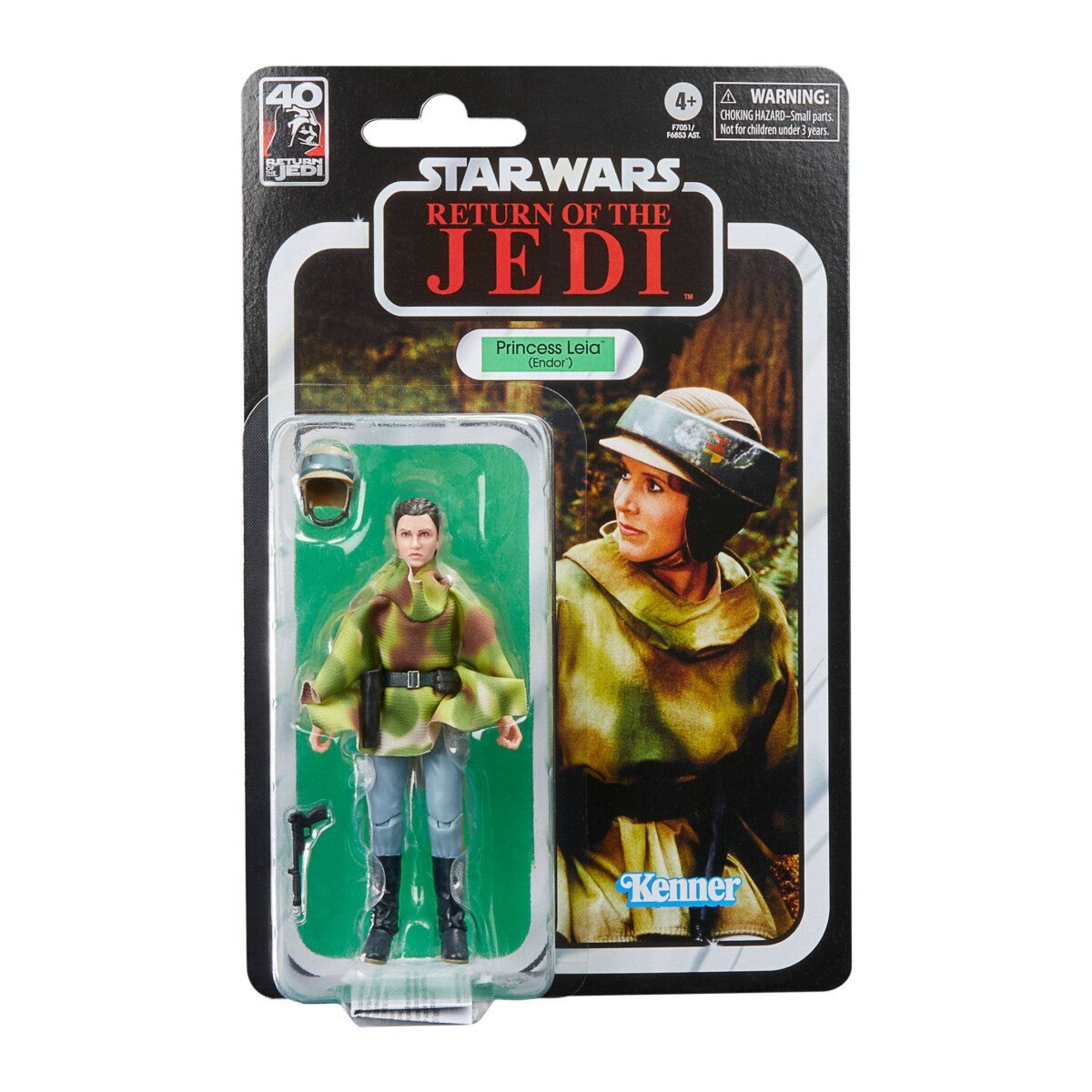 Star Wars Episode VI 40th Anniversary Black Series Actionfigur Princess Leia (Endor) 15 cm