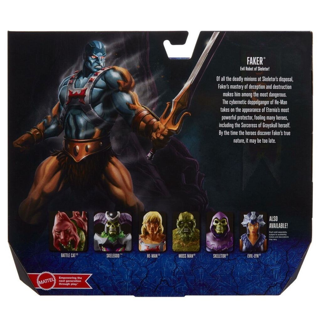 Faker 18 cm Masters of the Universe: Revelation Masterverse Actionfigur 2021
