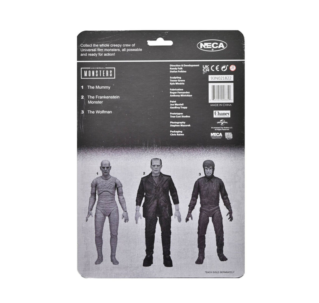 Universal Monsters Actionfigur Die Mumie 18 cm Retro Glow