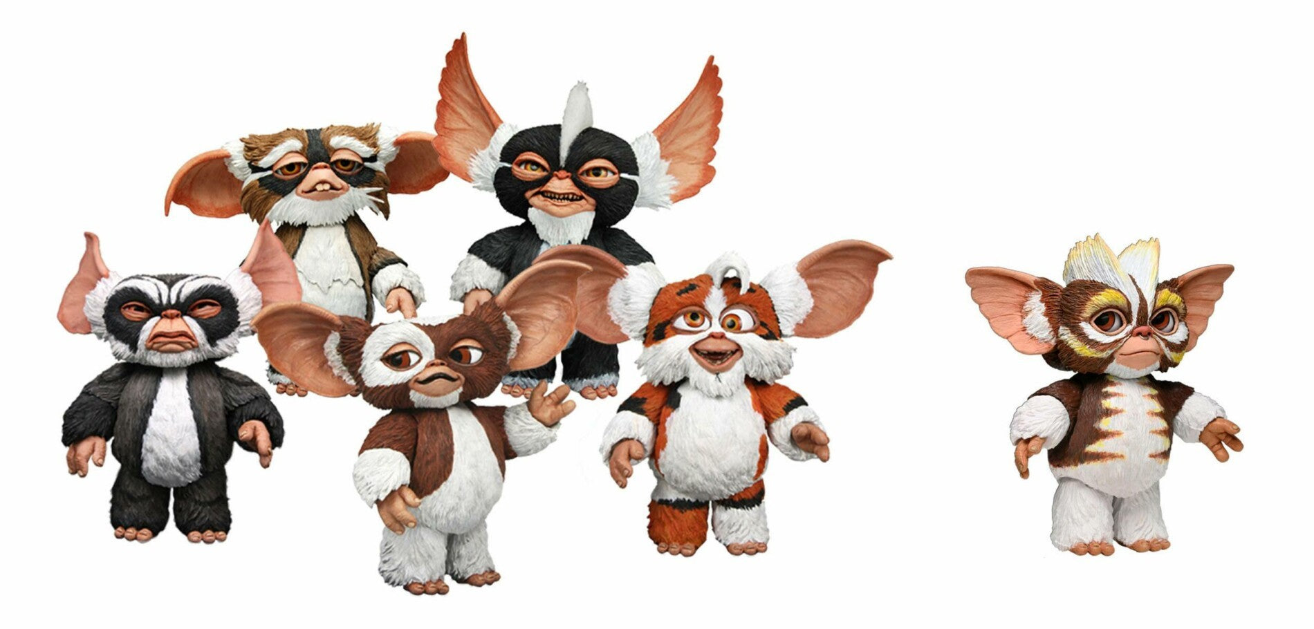Gremlins Actionfiguren 10 cm Mogwais 6er Set