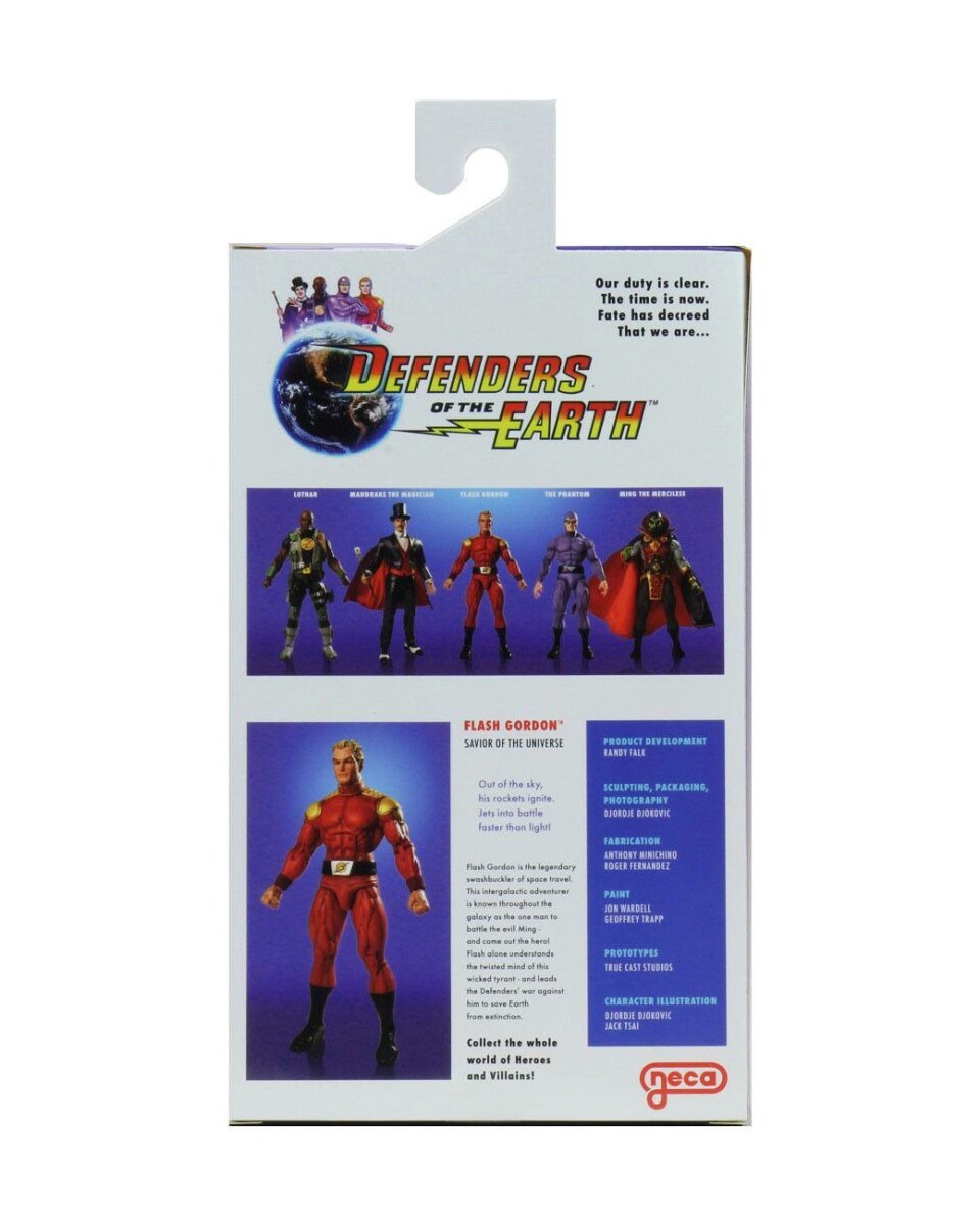 Defenders of the Earth Actionfiguren 18 cm Serie 1 Flash Gordon Ming the Merciless Phantom