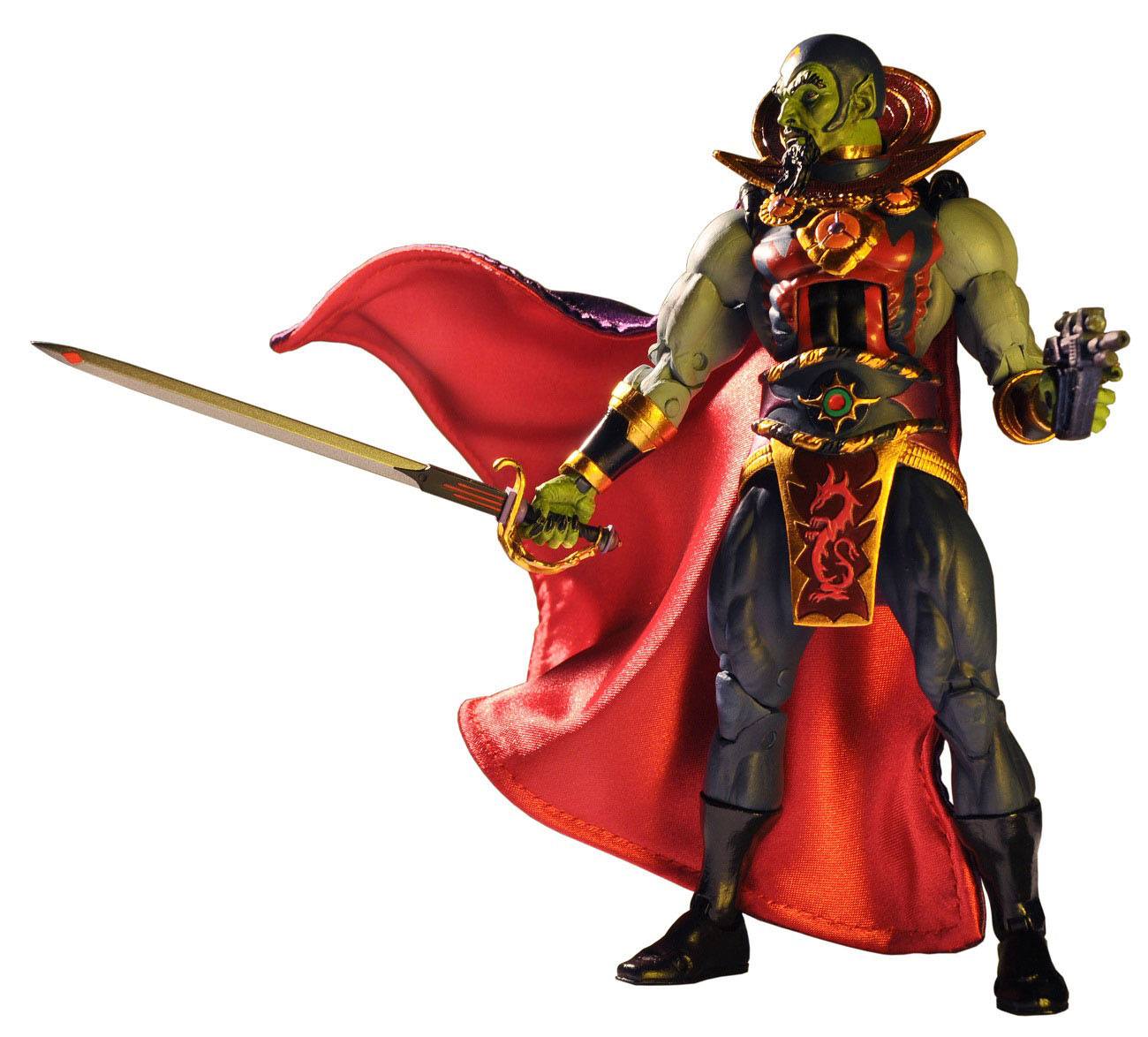 Defenders of the Earth Actionfiguren 18 cm Serie 1 Flash Gordon Ming the Merciless Phantom