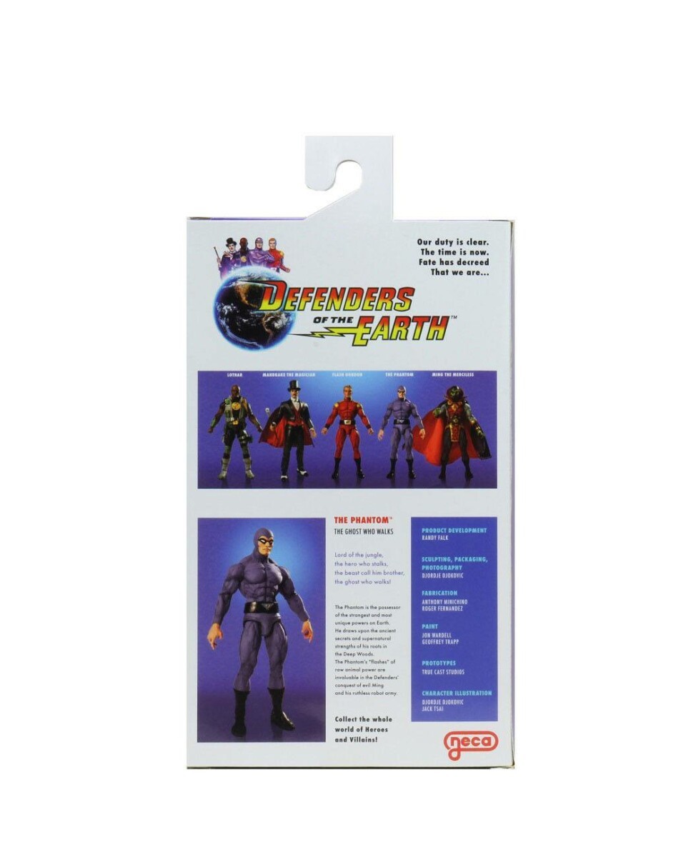 Defenders of the Earth Actionfiguren 18 cm Serie 1 Flash Gordon Ming the Merciless Phantom