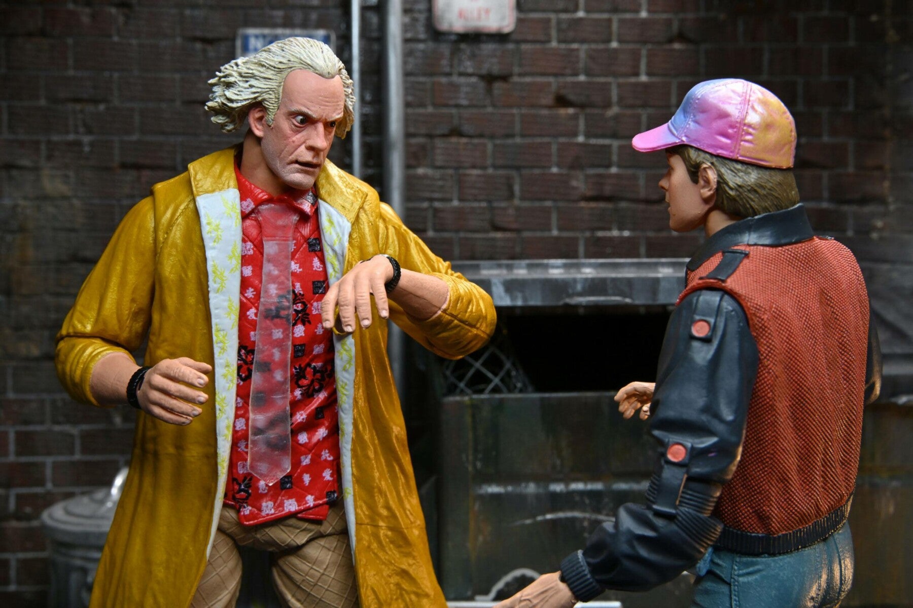 Doc Brown 2015 Zurück in die Zukunft 2 Ultimate 18 cm
