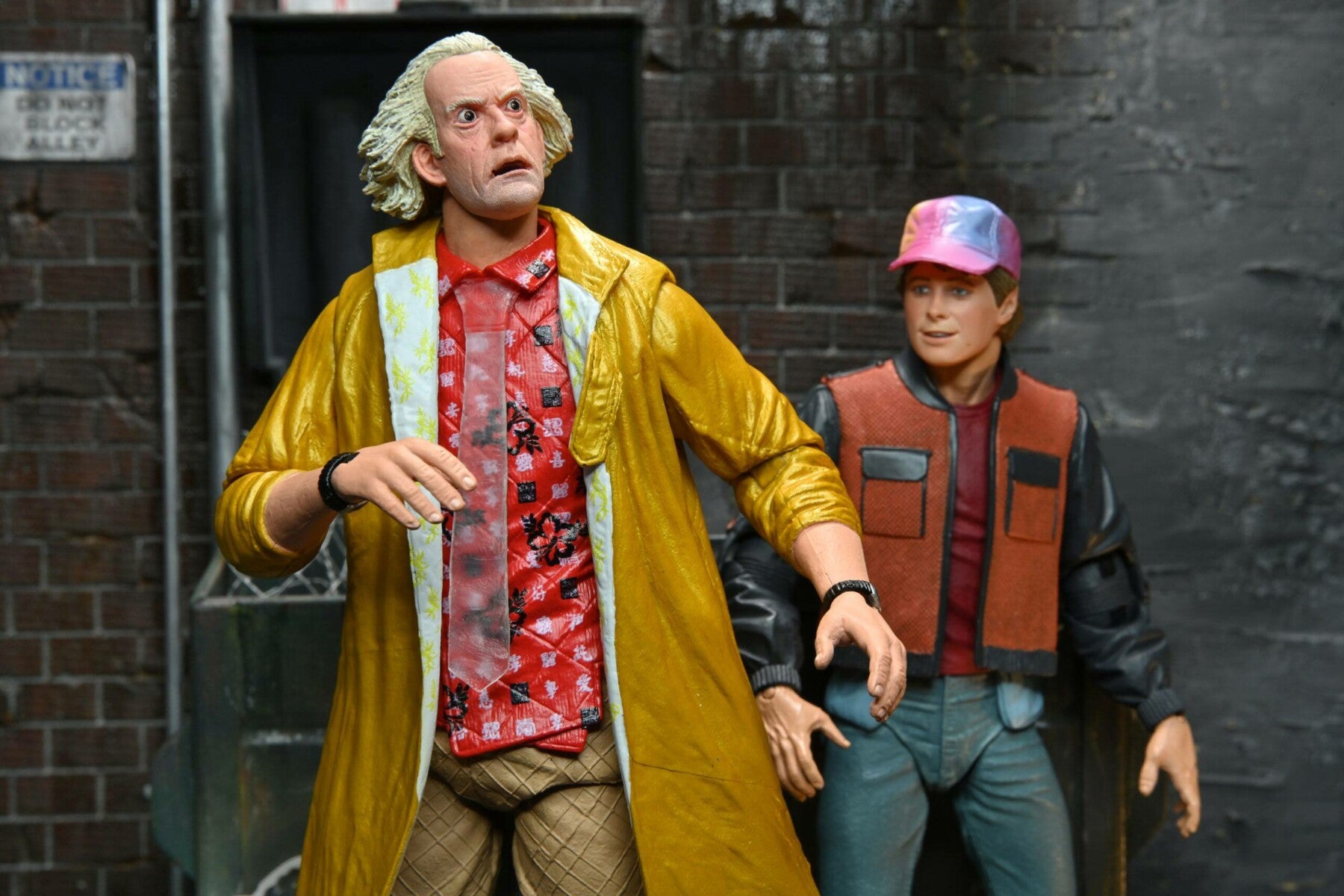 Doc Brown 2015 Zurück in die Zukunft 2 Ultimate 18 cm