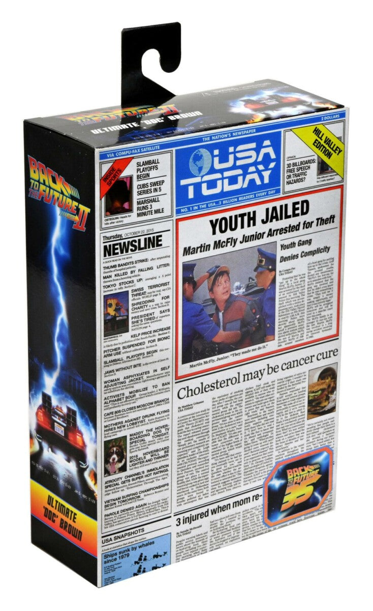 Doc Brown 2015 Zurück in die Zukunft 2 Ultimate 18 cm
