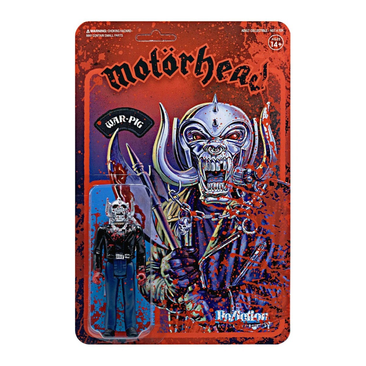 Warpig Bloody - Motorhead ReAction Actionfigur 10 cm