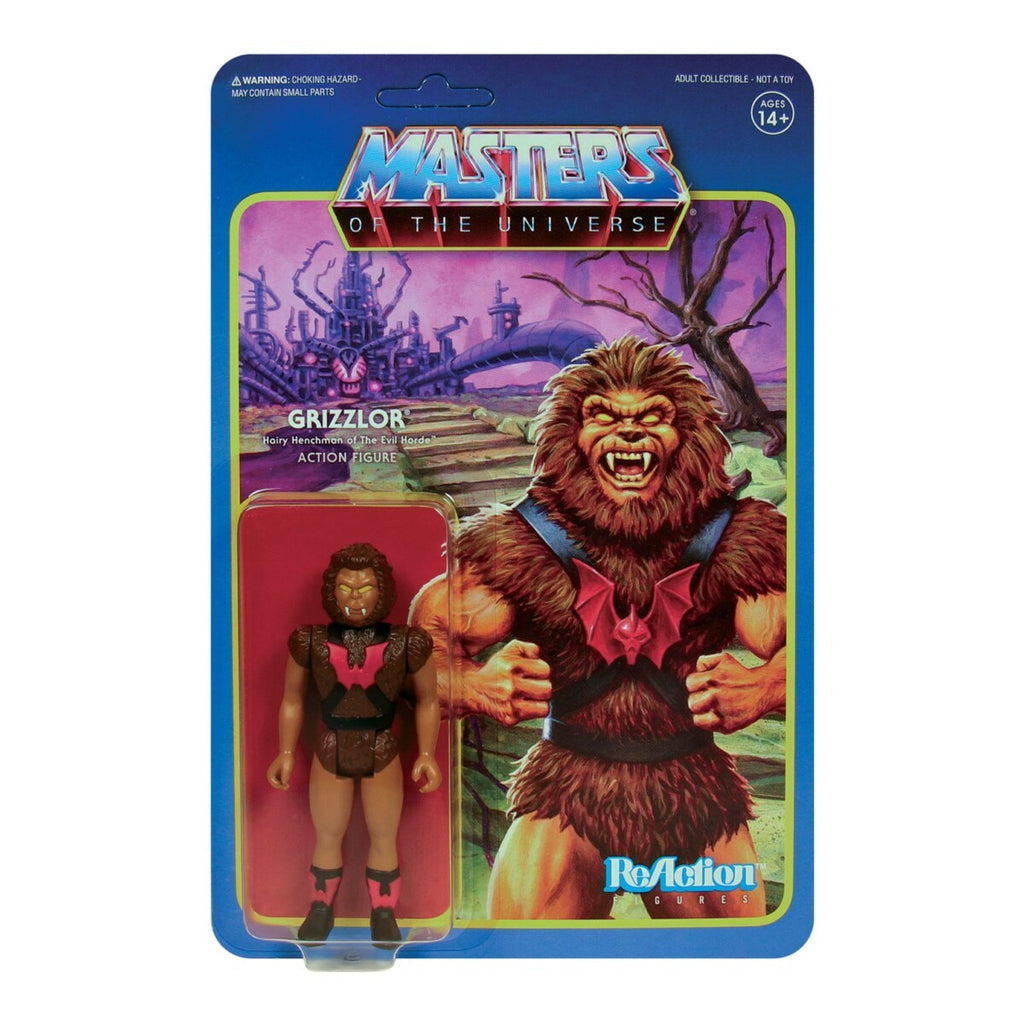 Masters of the Universe ReAction Actionfigur Wave 5 Grizzlor 10 cm