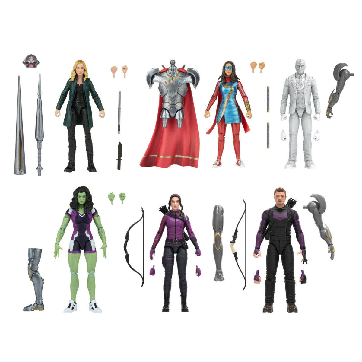 Marvel Legends Series Actionfiguren Infinity Ultron BAF komplettes Set