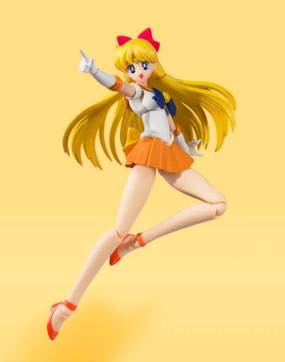 Sailor Venus - Sailor Moon S.H. Figuarts Actionfigur Animation Color Edition 14 cm