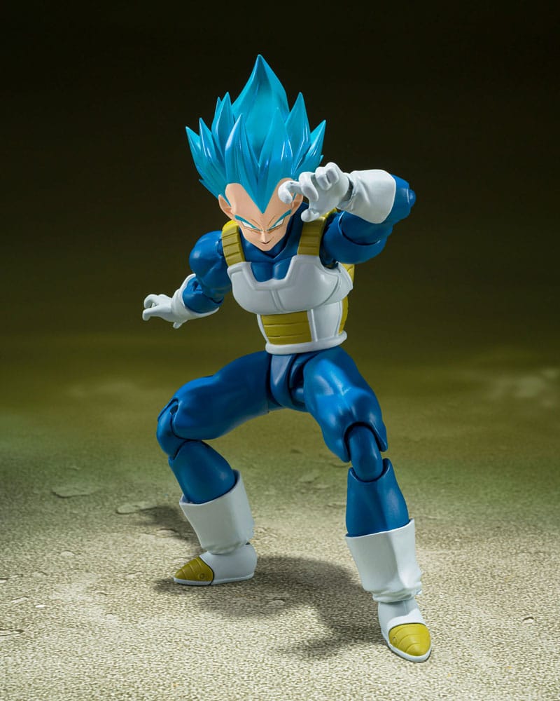 Dragon Ball Super S.H. Figuarts Actionfigur Super Saiyan God Super Saiyan Vegeta Unwavering Saiyan Pride 14 cm