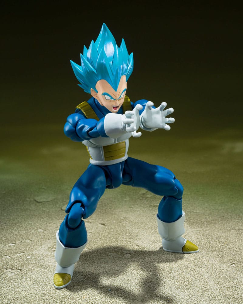 Dragon Ball Super S.H. Figuarts Actionfigur Super Saiyan God Super Saiyan Vegeta Unwavering Saiyan Pride 14 cm