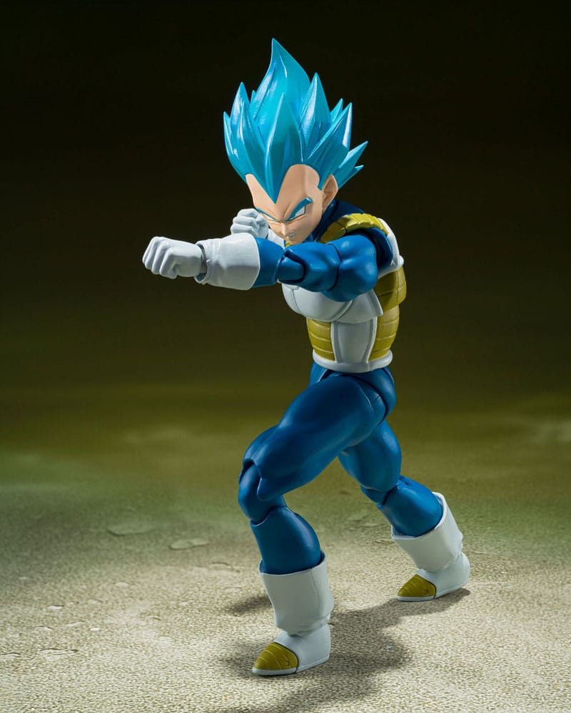 Dragon Ball Super S.H. Figuarts Actionfigur Super Saiyan God Super Saiyan Vegeta Unwavering Saiyan Pride 14 cm