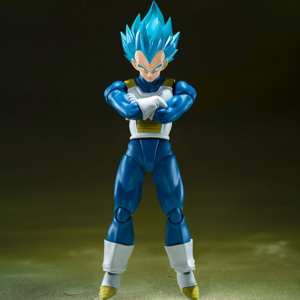 Dragon Ball Super S.H. Figuarts Actionfigur Super Saiyan God Super Saiyan Vegeta Unwavering Saiyan Pride 14 cm
