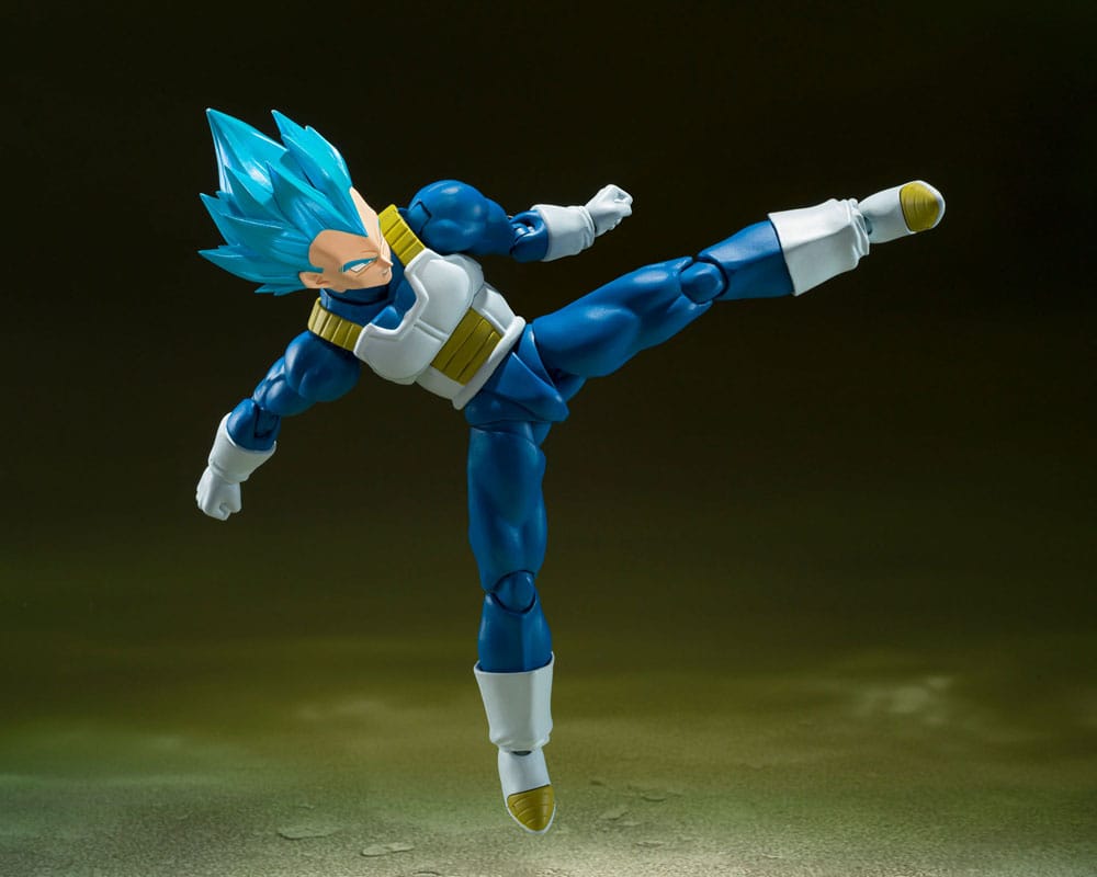 Dragon Ball Super S.H. Figuarts Actionfigur Super Saiyan God Super Saiyan Vegeta Unwavering Saiyan Pride 14 cm
