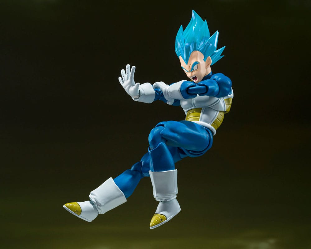 Dragon Ball Super S.H. Figuarts Actionfigur Super Saiyan God Super Saiyan Vegeta Unwavering Saiyan Pride 14 cm