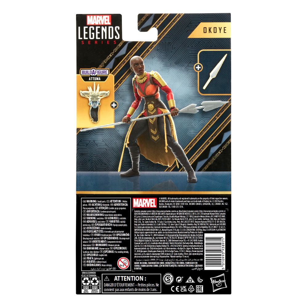 Black Panther: Wakanda Forever Marvel Legends Series Actionfigur Attuma BAF: Okoye 15 cm