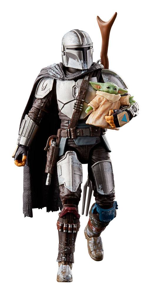 Star Wars The Mandalorian Black Series Actionfiguren 2022 Mandalorian und Grogu (Maldo Kreis) 15 cm beschädigte Verpackung