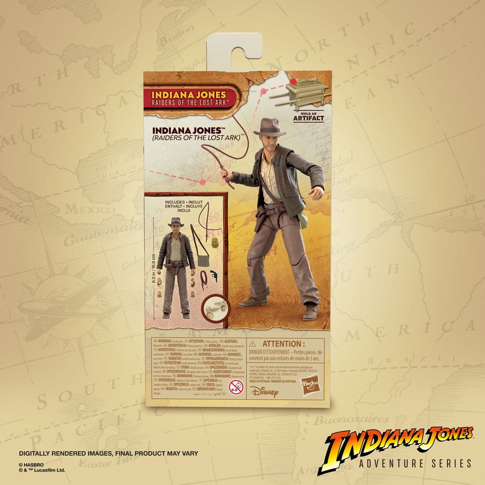 Indiana Jones Adventure Series: Jäger des verlorenen Schatzes Actionfigur Indiana Jones 15 cm