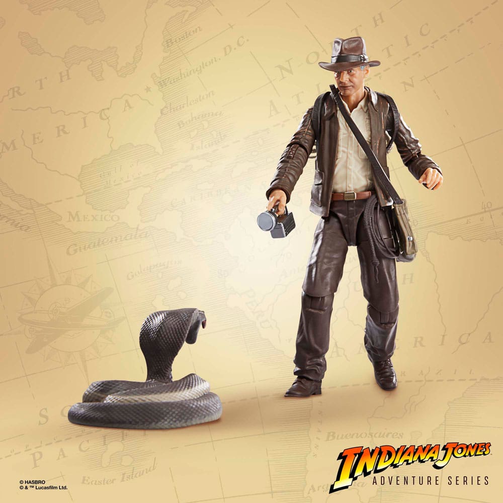 Indiana Jones Adventure Series Actionfiguren 2er Set Indiana Jones &amp; Helena Shaw (Indiana Jones und das Rad des Schicksals) 15 cm