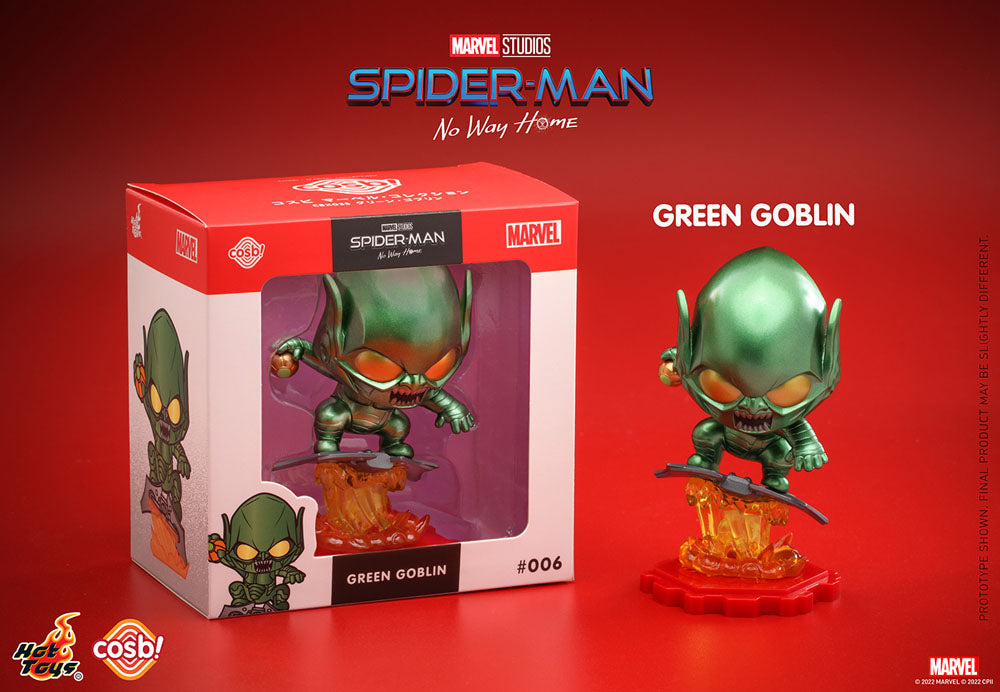 Spider-Man: No Way Home Cosbi Minifigur Green Goblin 8 cm