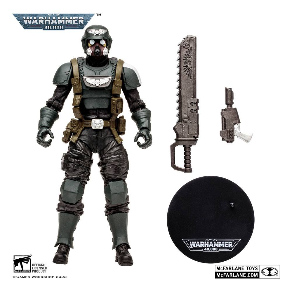 Veteran Guardsman Warhammer 40k: Darktide Actionfigur 18 cm