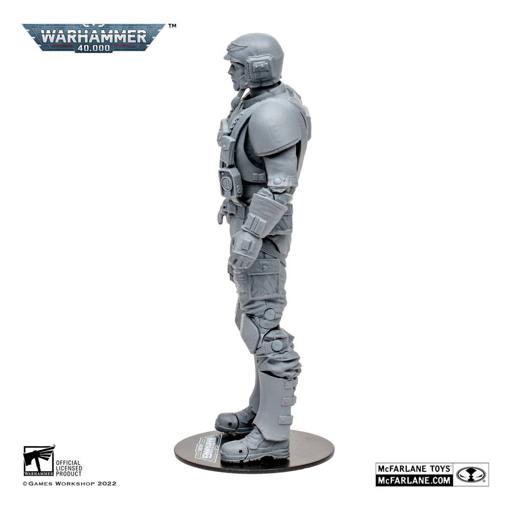 Veteran Guardsman Warhammer 40k: Darktide Actionfigur (Artist Proof) 18 cm Verpackung leicht beschädigt