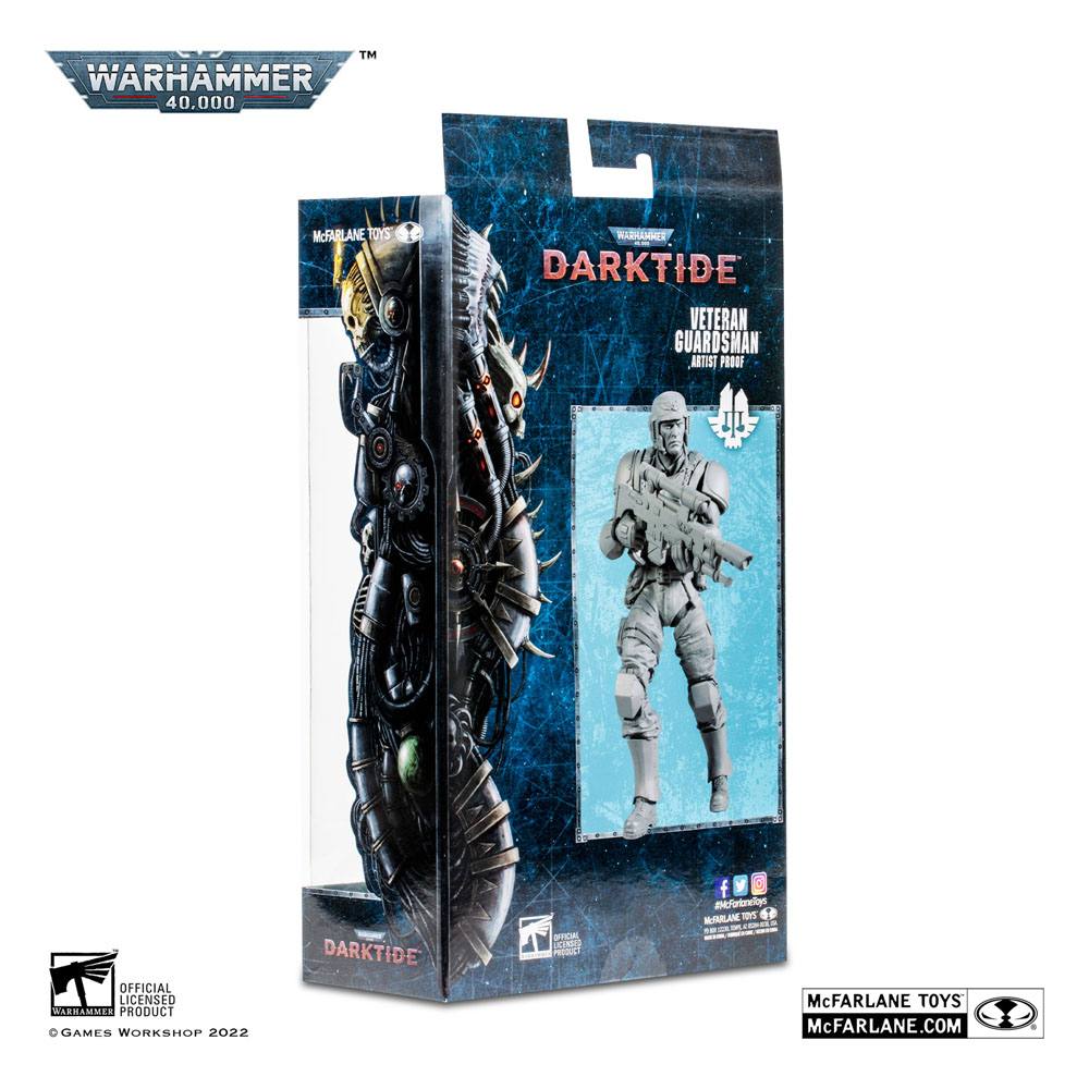 Veteran Guardsman Warhammer 40k: Darktide Actionfigur (Artist Proof) 18 cm Verpackung leicht beschädigt