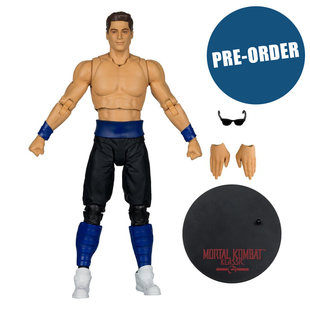 Mortal Kombat Klassics Actionfigur Johnny Cage 19 cm PRE-ORDER