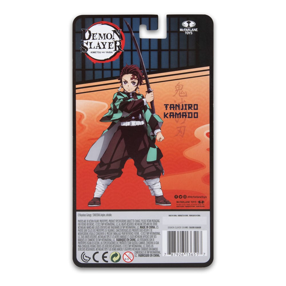 Demon Slayer: Kimetsu no Yaiba Actionfigur Tanjiro Kamado 13 cm