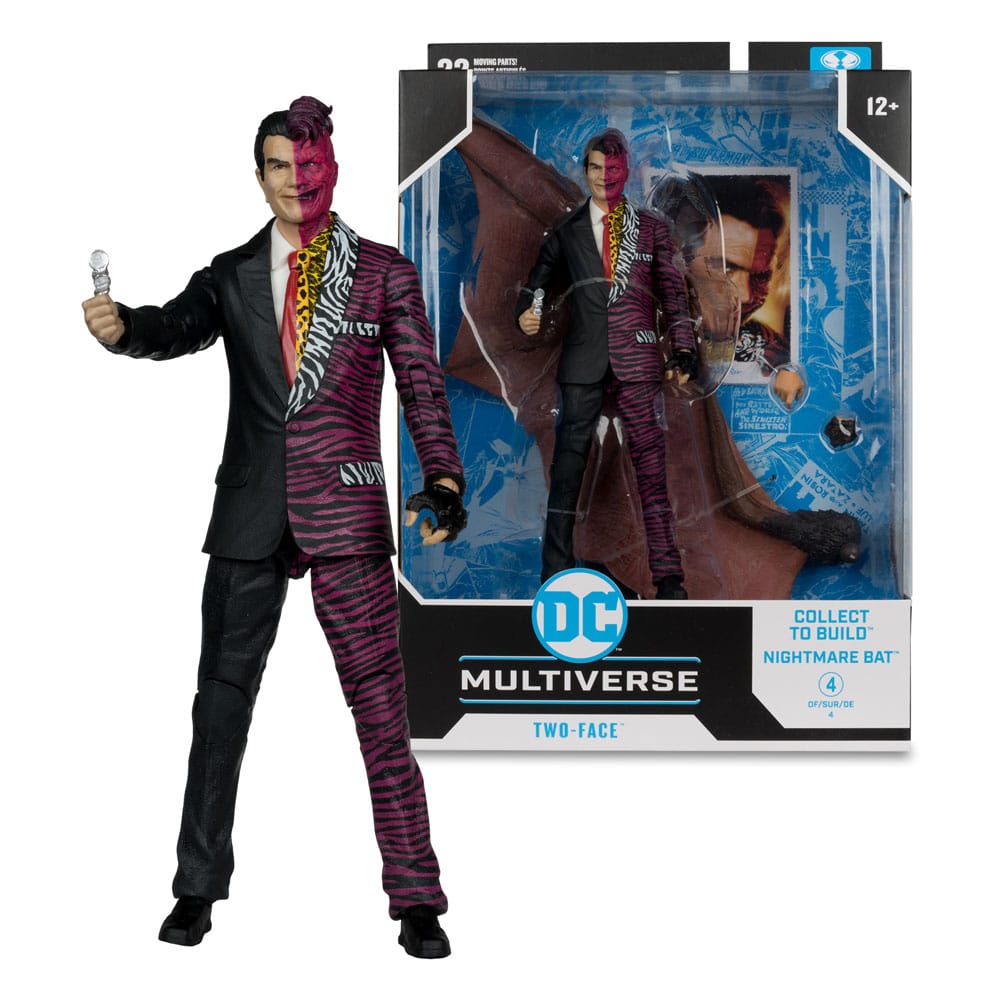 DC Build A Megafig Actionfigur Batman Forever Two Face 18 cm