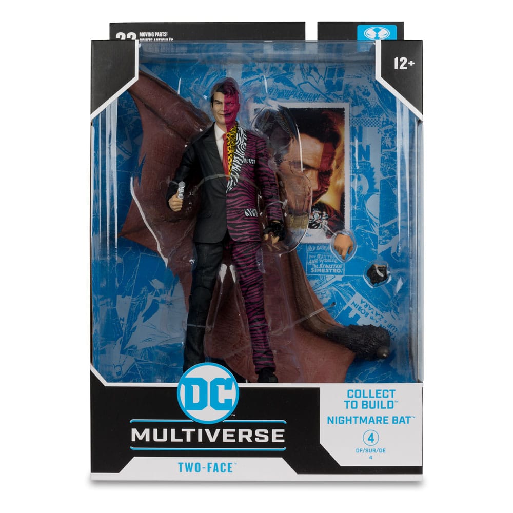 DC Build A Megafig Actionfigur Batman Forever Two Face 18 cm