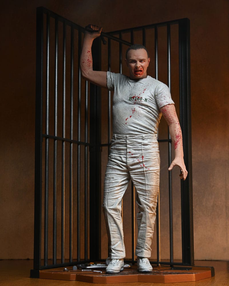 Das Schweigen der Lämmer Actionfigur Dr. Hannibal Lecter (Prison Escape) 18 cm