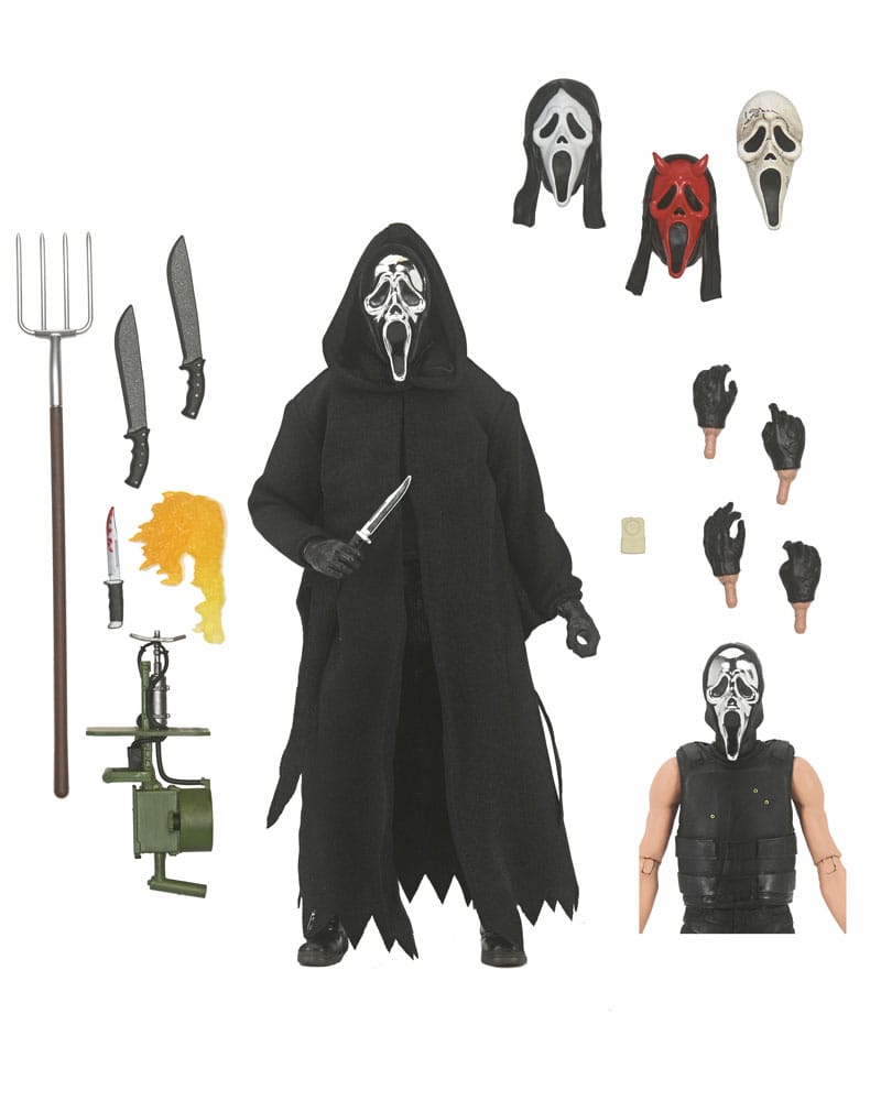 Scream Actionfigur Ultimate Ghost Face Inferno 18 cm