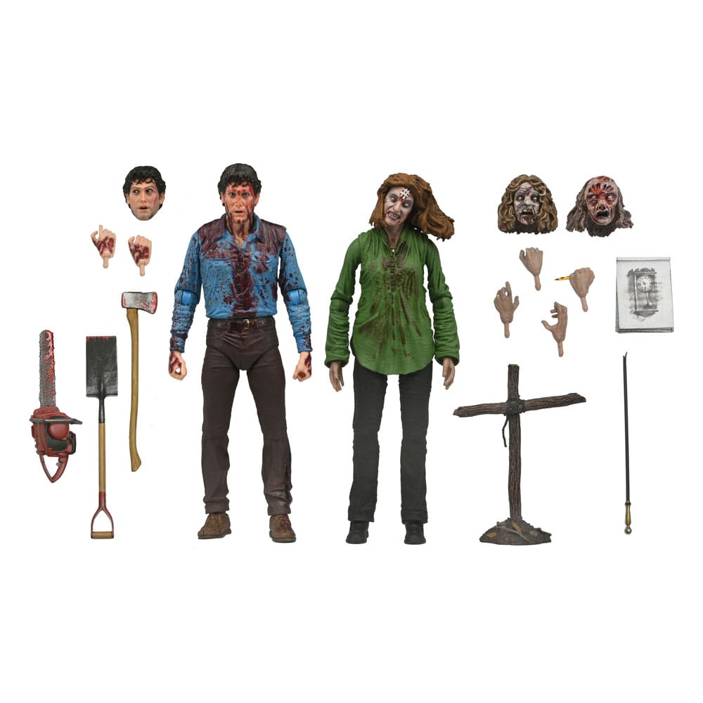 Tanz der Teufel Ultimate Actionfiguren 2er-Pack Bloody Ash und Cheryl Williams 18 cm