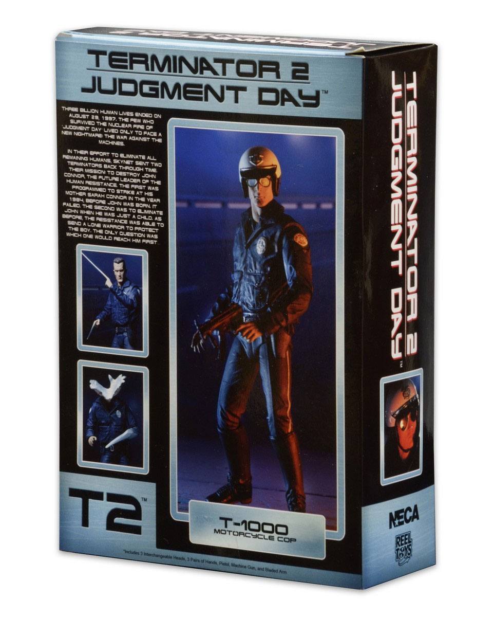 Terminator 2 Actionfigur Ultimate T-1000 (Motorcycle Cop) 18 cm