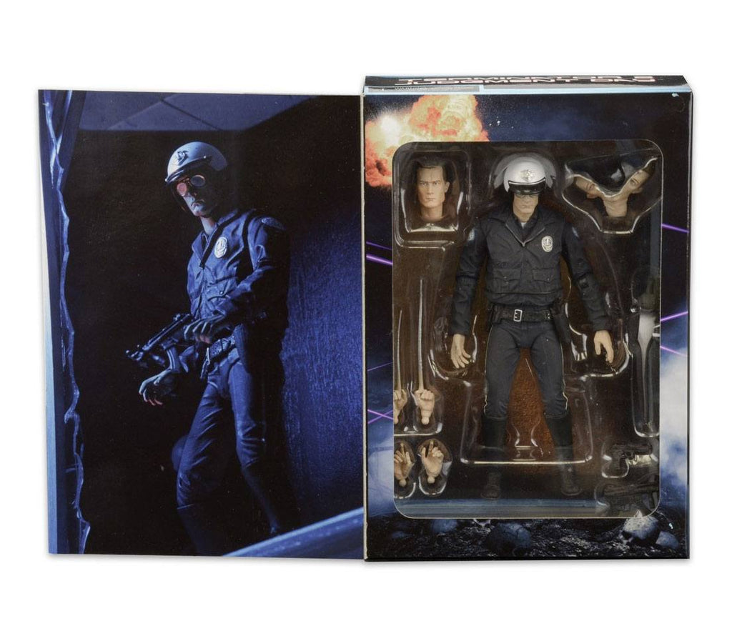 Terminator 2 Actionfigur Ultimate T-1000 (Motorcycle Cop) 18 cm