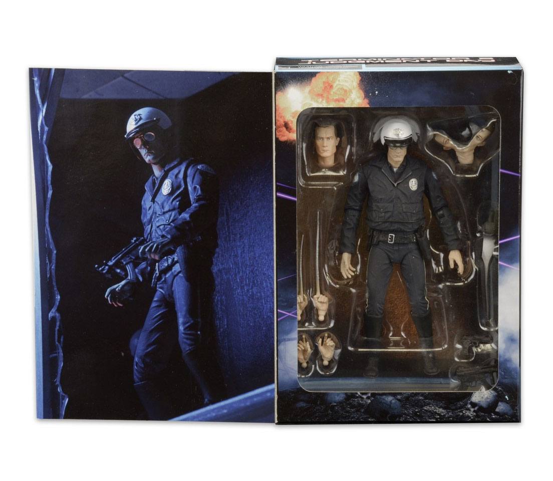 Terminator 2 Actionfigur Ultimate T-1000 (Motorcycle Cop) 18 cm